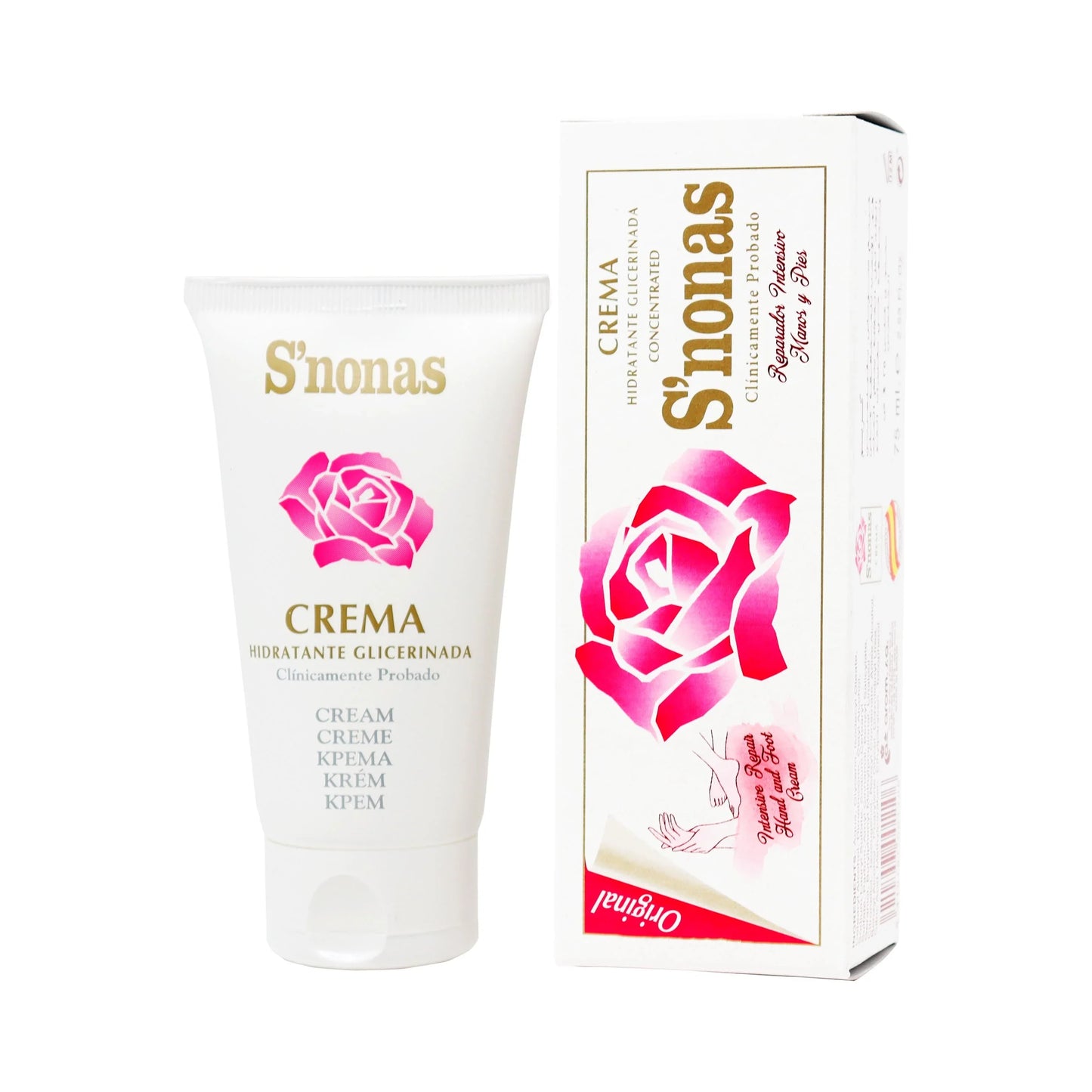 S'nonas intensive repair hand and foot cream - Medaid