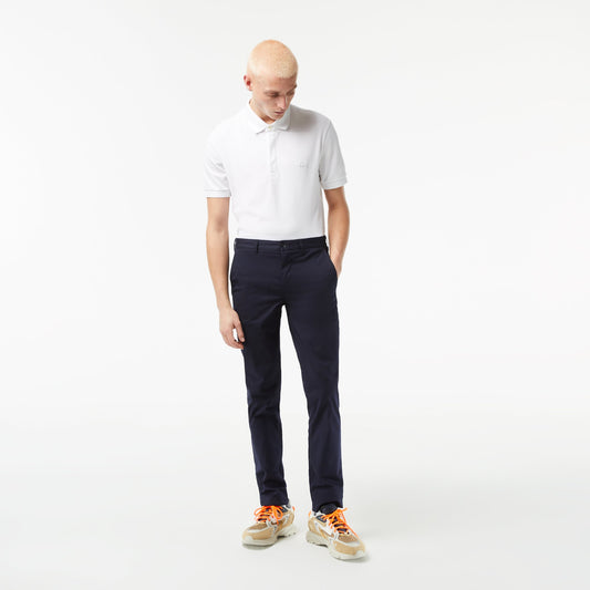 Men's Slim Fit Stretch Cotton Chino Trousers - HH7970 - Medaid International