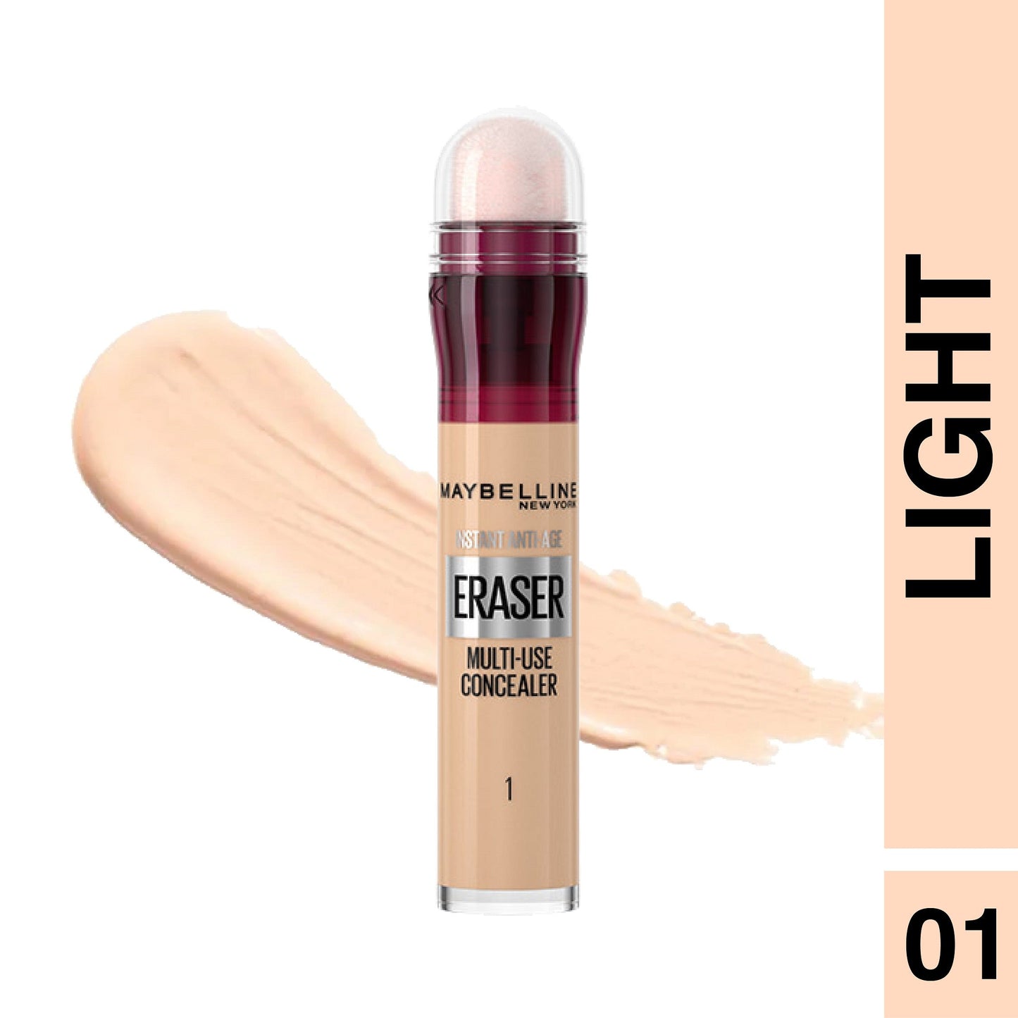 Maybelline New York Instant Age Rewind Eraser Dark circles treatment, Multi-Use Concealer - Medaid