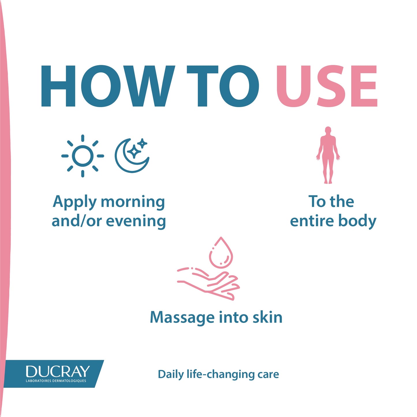 Ducray Daily Hydrating Body Care For Normal To Dry Skin 400ml - Medaid