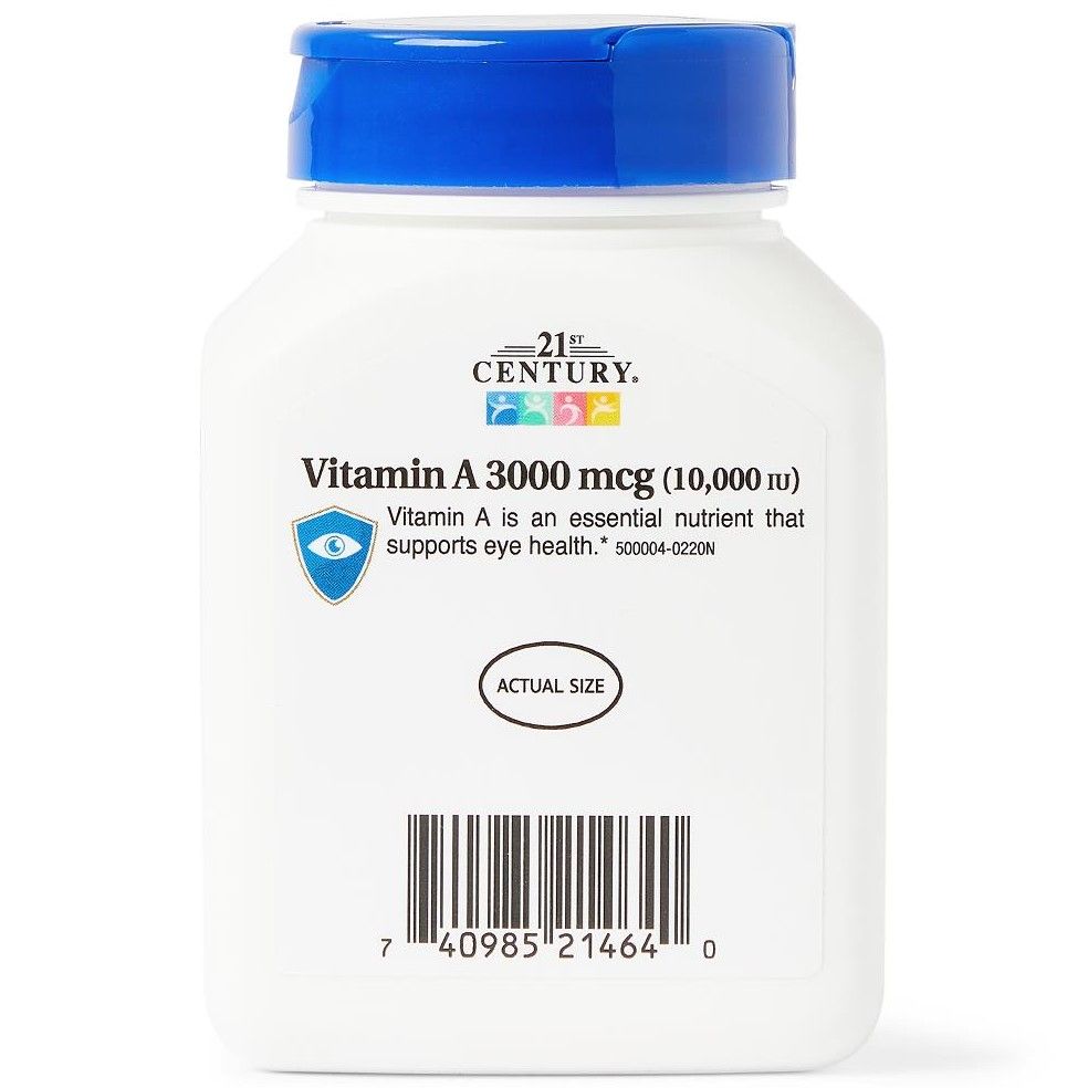 21st Century A 10,000 I.U. Softgels - Medaid - Lebanon