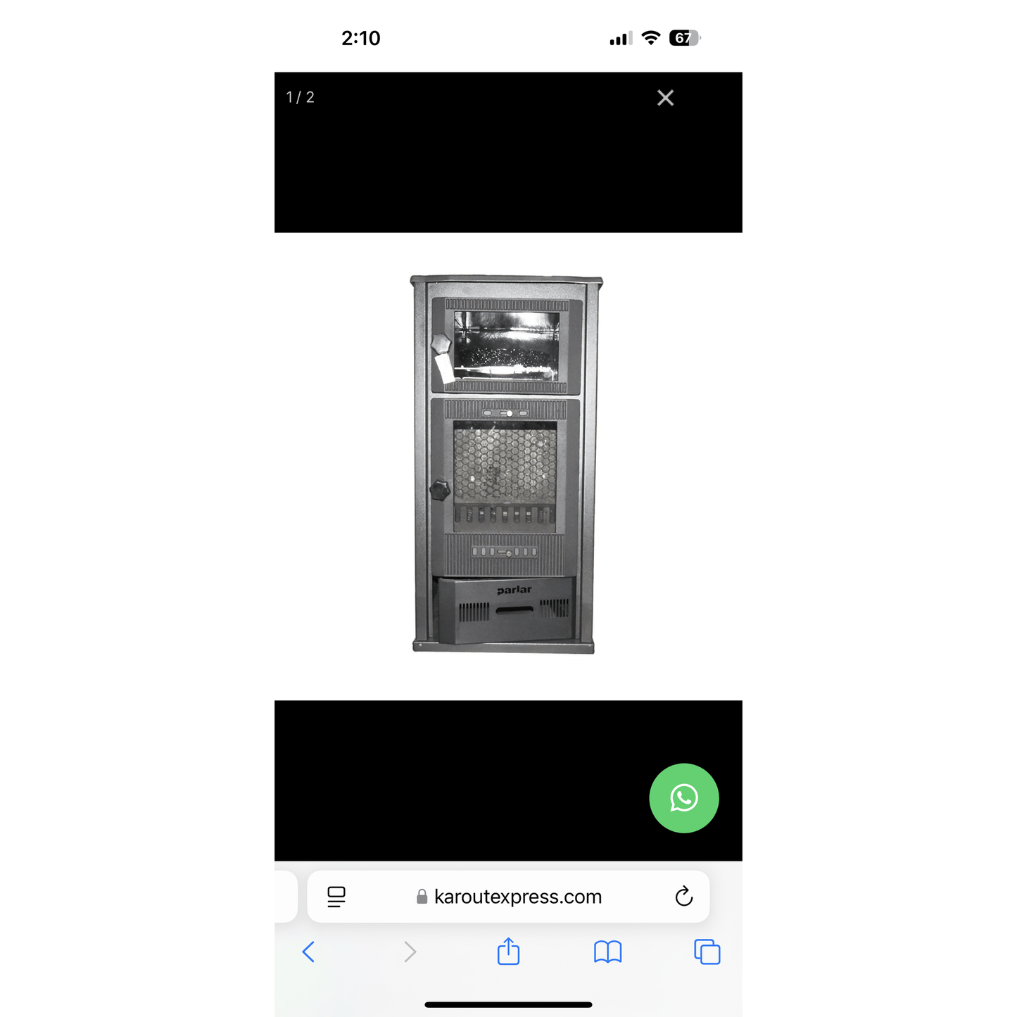 Glass Oven Fireplace Stove - Medaid