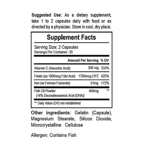 Broadmed Broad Iron Plus 30 Tablets - Medaid