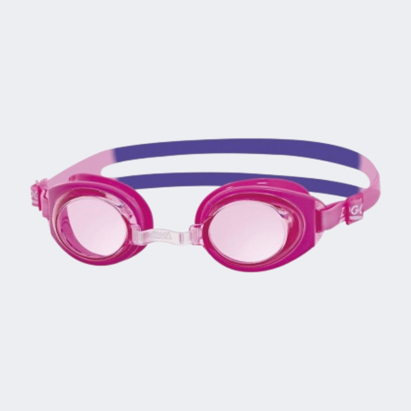 Zoggs Ripper Kids Swim Goggles Pink/Purple - Medaid