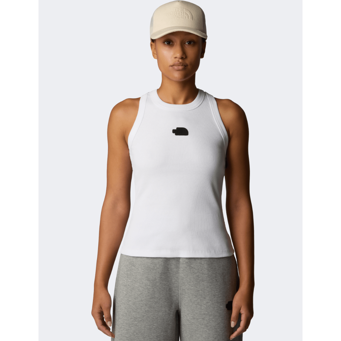 The North Face Slim Rib Women Lifestyle Tank White - Medaid