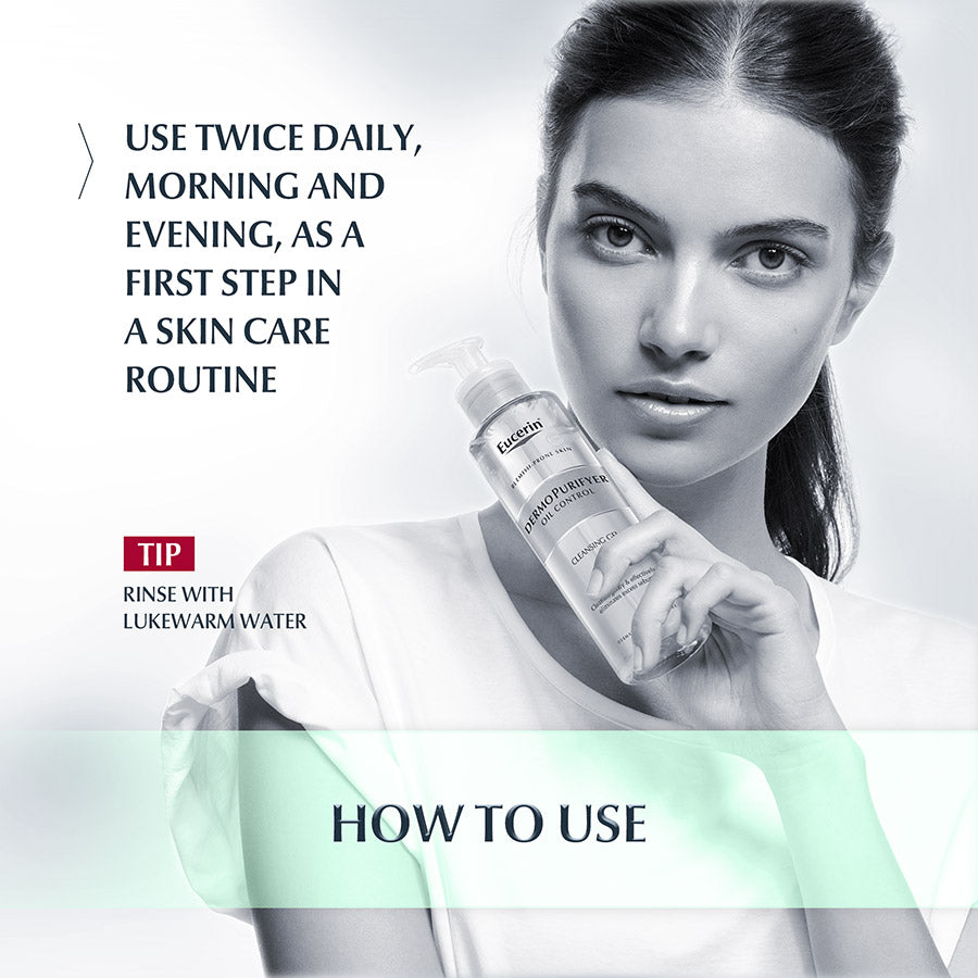 Eucerin DermoPurifyer Acne-Prone Skin Cleansing Gel - Medaid - Lebanon