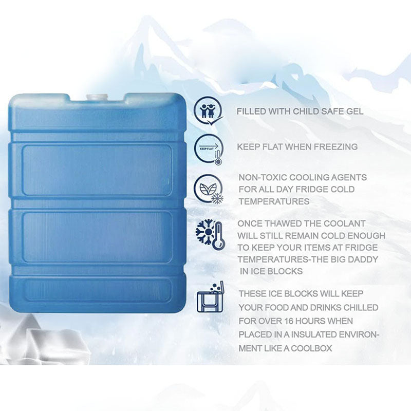 Ice Gel Pad Pack for Pain Relief Multipurpose Ice Gel Pad Sealed and Leak Proof Pack - Medaid
