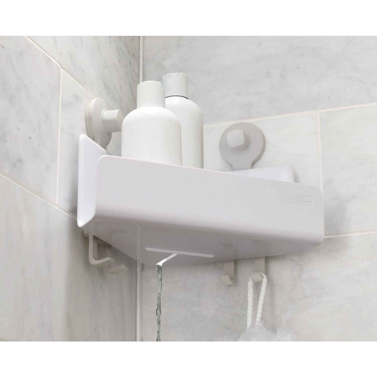 Joseph Joseph EasyStore 2-piece Corner Shower Shelf Set - Medaid