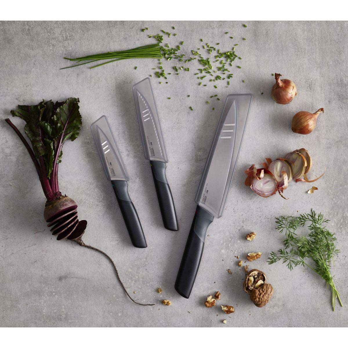 Joseph Joseph Knives 3 Piece Set - Medaid
