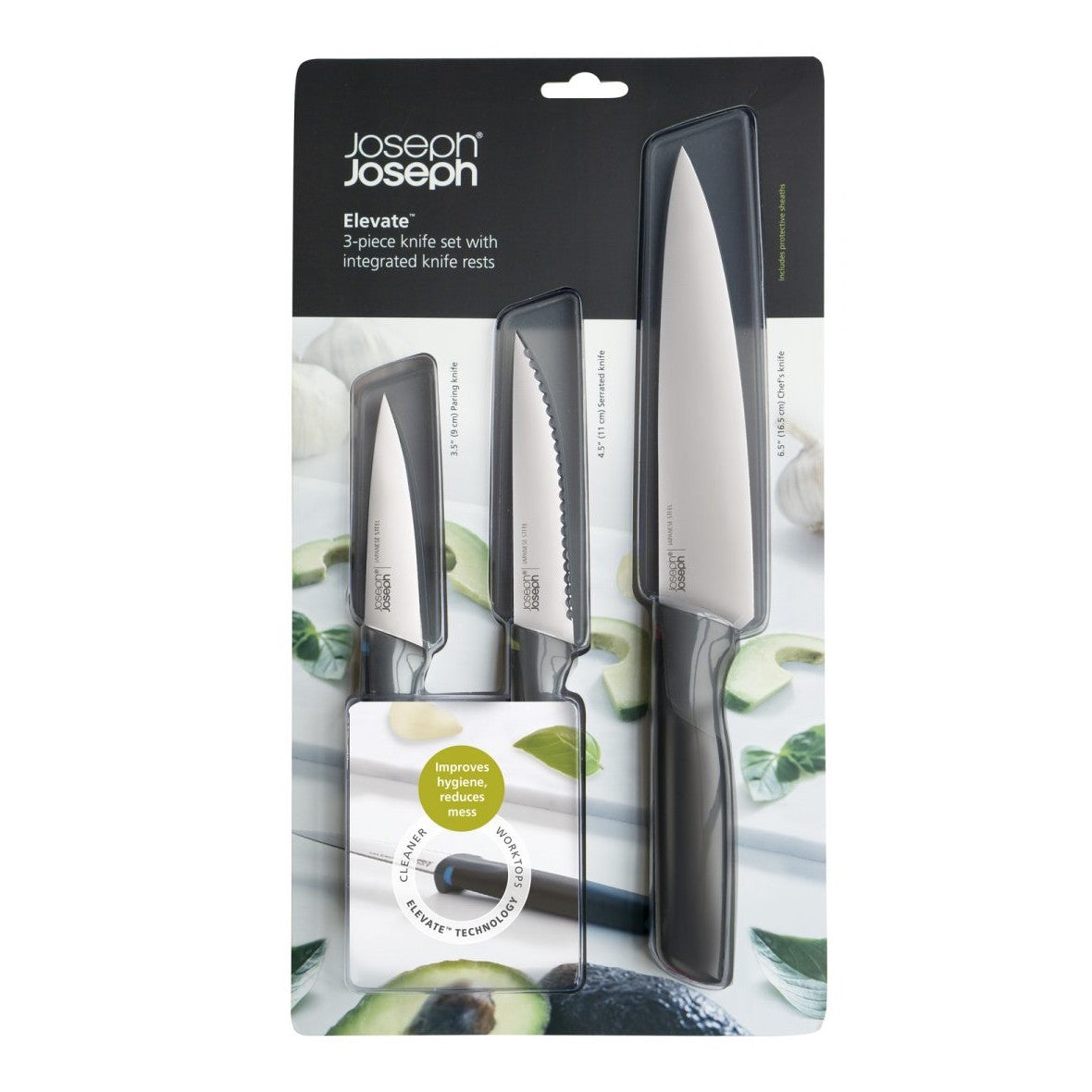 Joseph Joseph Knives 3 Piece Set - Medaid