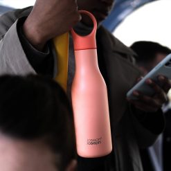 Joseph Joseph Loop™ 500ml Stainless-steel Vacuum Insulated Water Bottle Coral - Medaid
