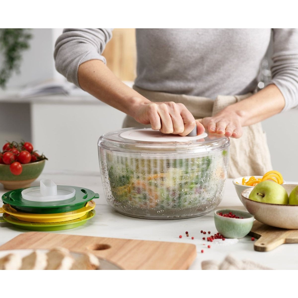 Joseph Joseph Multi-Prep™ 4-piece Salad Preparation Set - Medaid