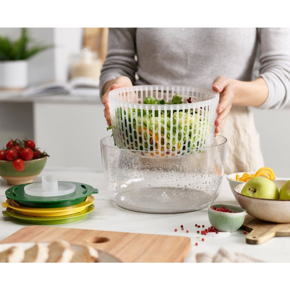 Joseph Joseph Multi-Prep™ 4-piece Salad Preparation Set - Medaid