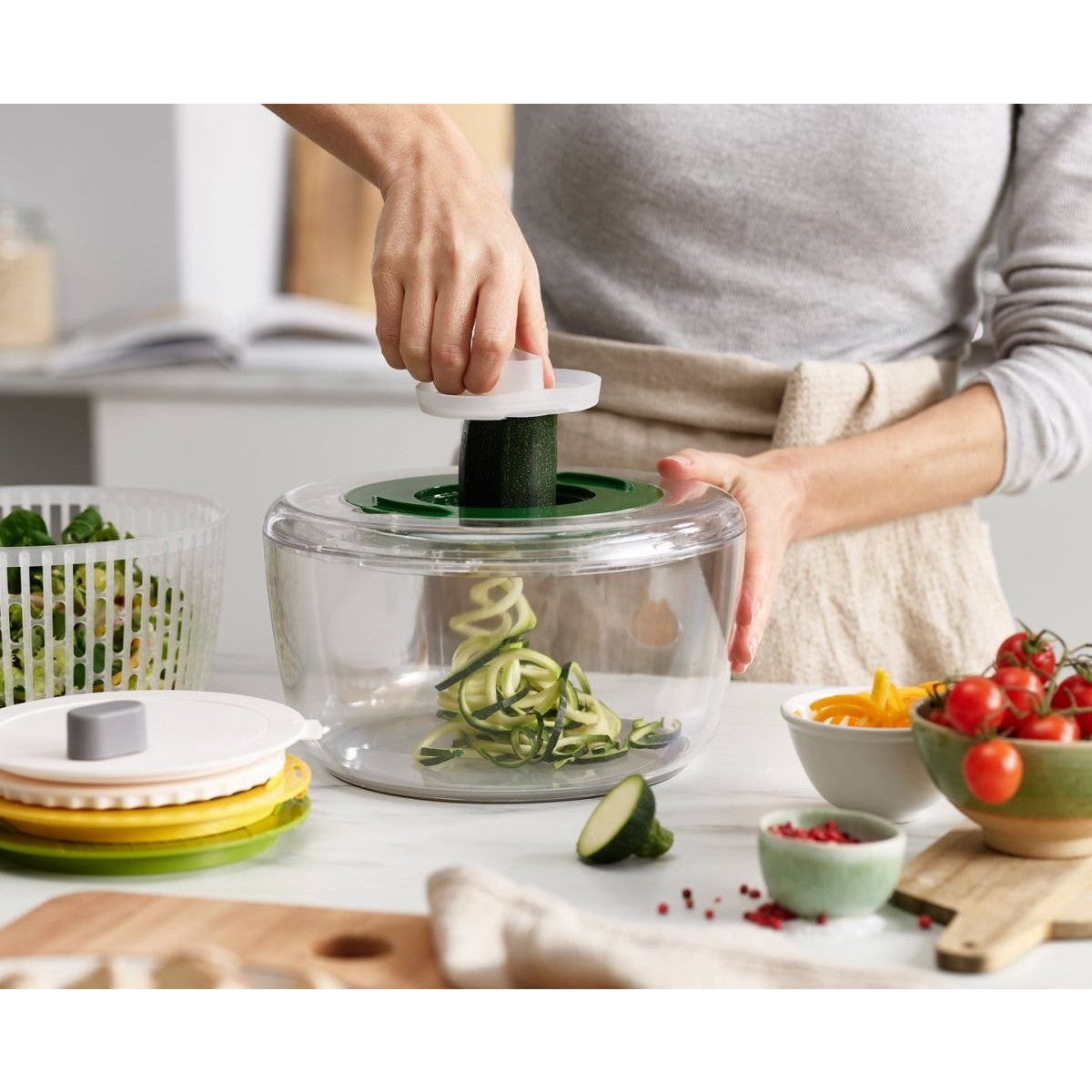 Joseph Joseph Multi-Prep™ 4-piece Salad Preparation Set - Medaid