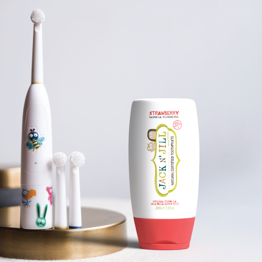 Jack N'Jill natural toothpaste Strawberry 200g - Medaid - Lebanon