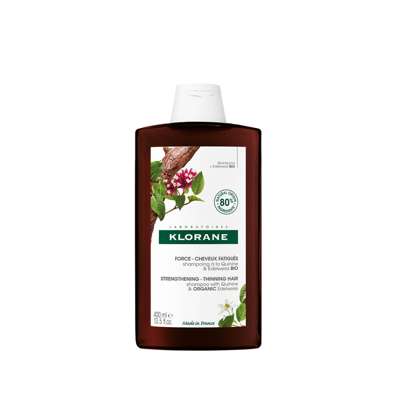 Strengthening Shampoo with Quinine & Organic Edelweiss - Medaid
