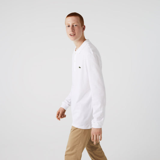 Classic Fit Long Sleeved L.12.12 Polo Shirt - Medaid International