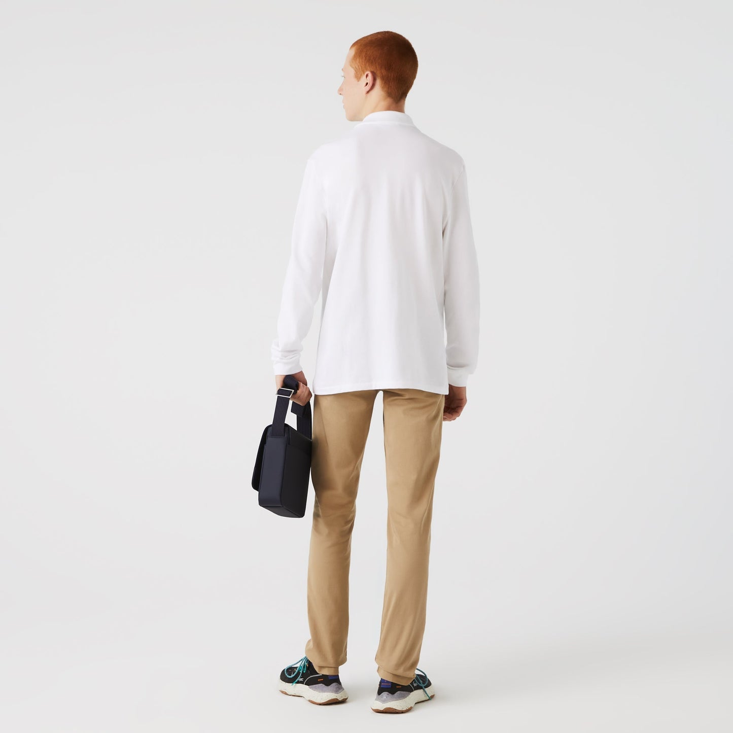 Classic Fit Long Sleeved L.12.12 Polo Shirt - Medaid International