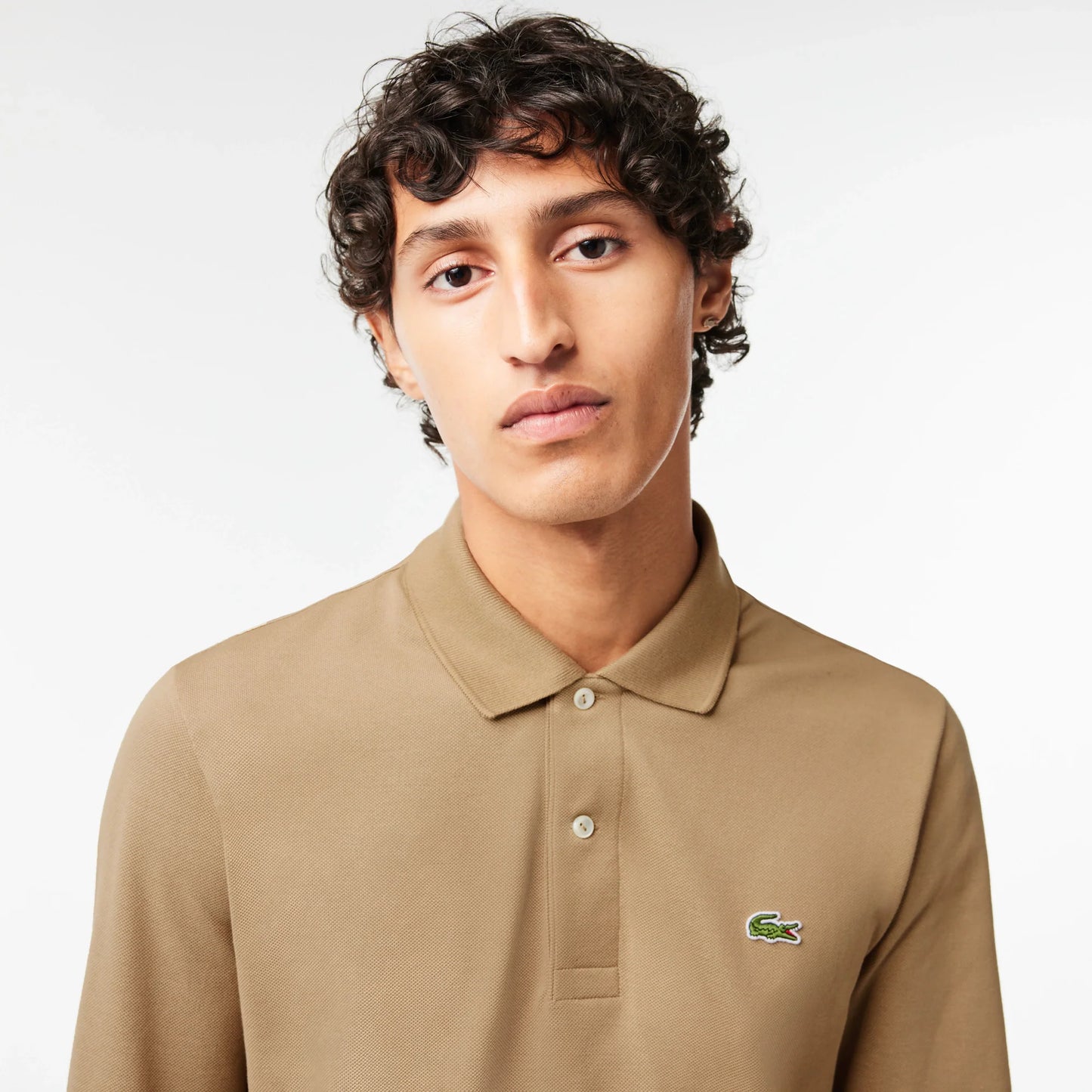 Classic Fit Long Sleeved L.12.12 Polo Shirt - Medaid International