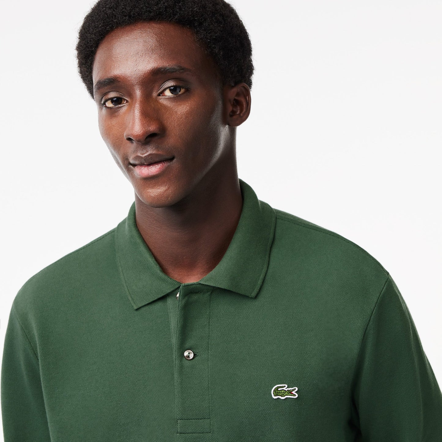 Classic Fit Long Sleeved L.12.12 Polo Shirt - Medaid International