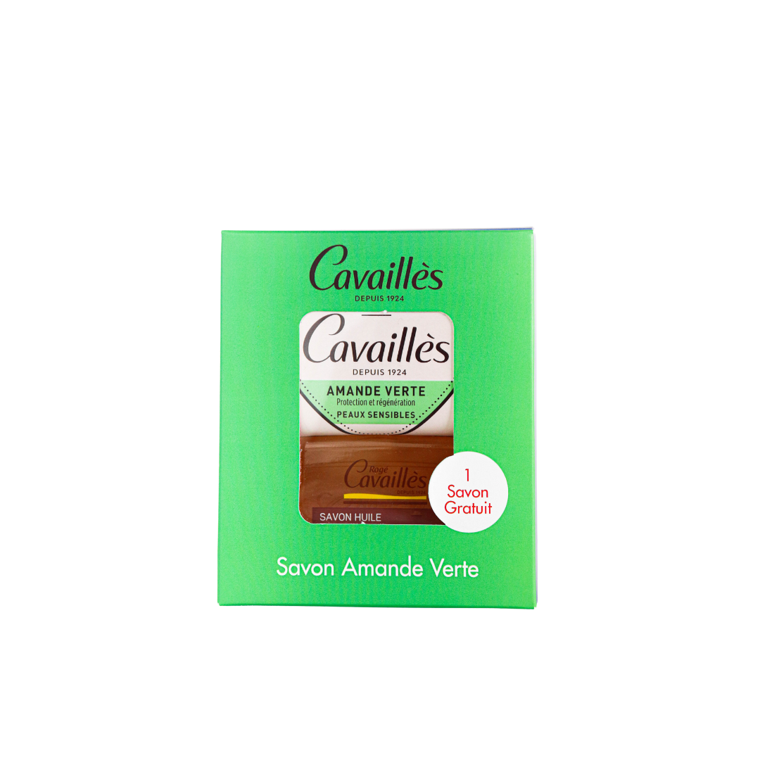 Roge Cavailles Green Almond Soap Set - Medaid