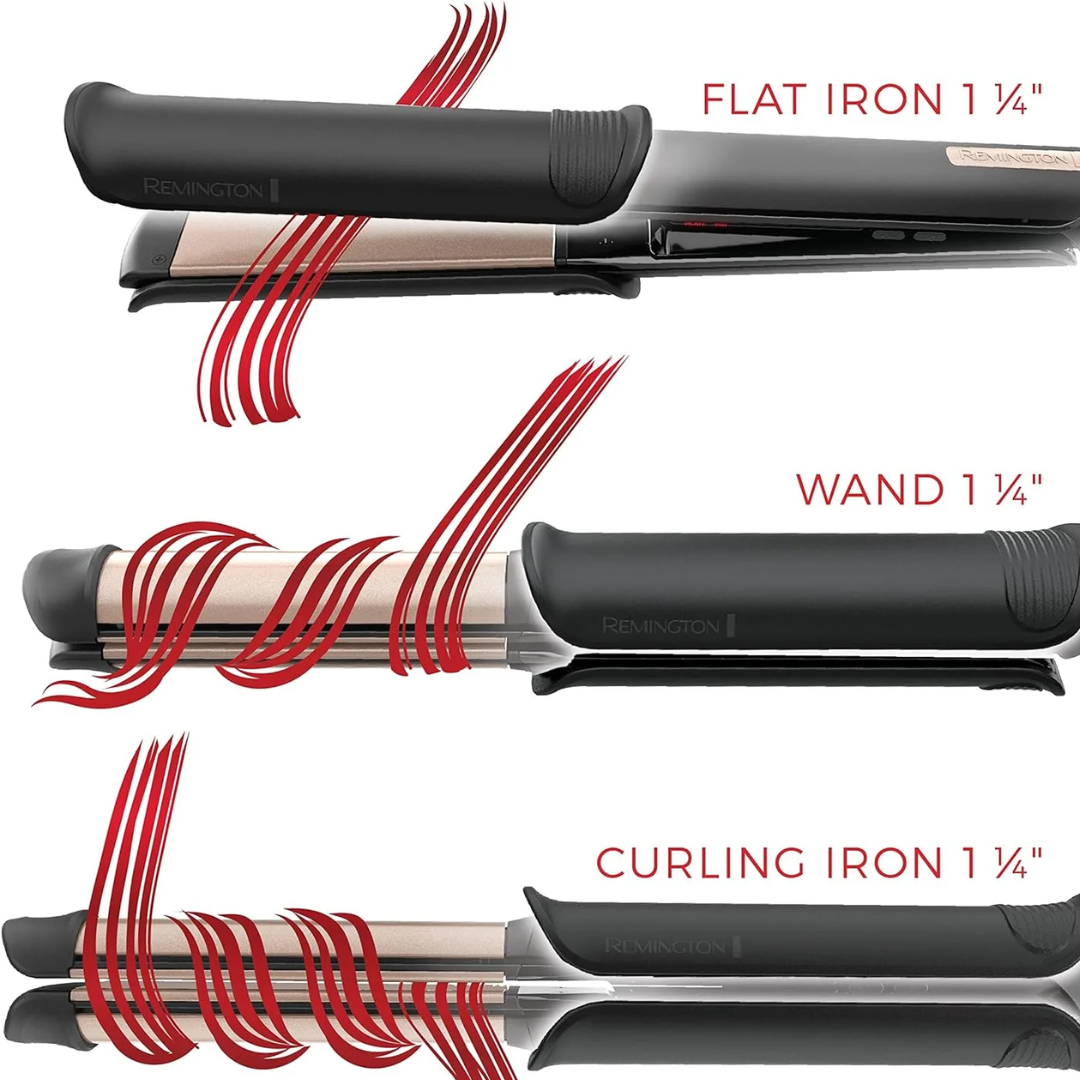Remington S6077 ONE Flat Iron & Curler - Medaid