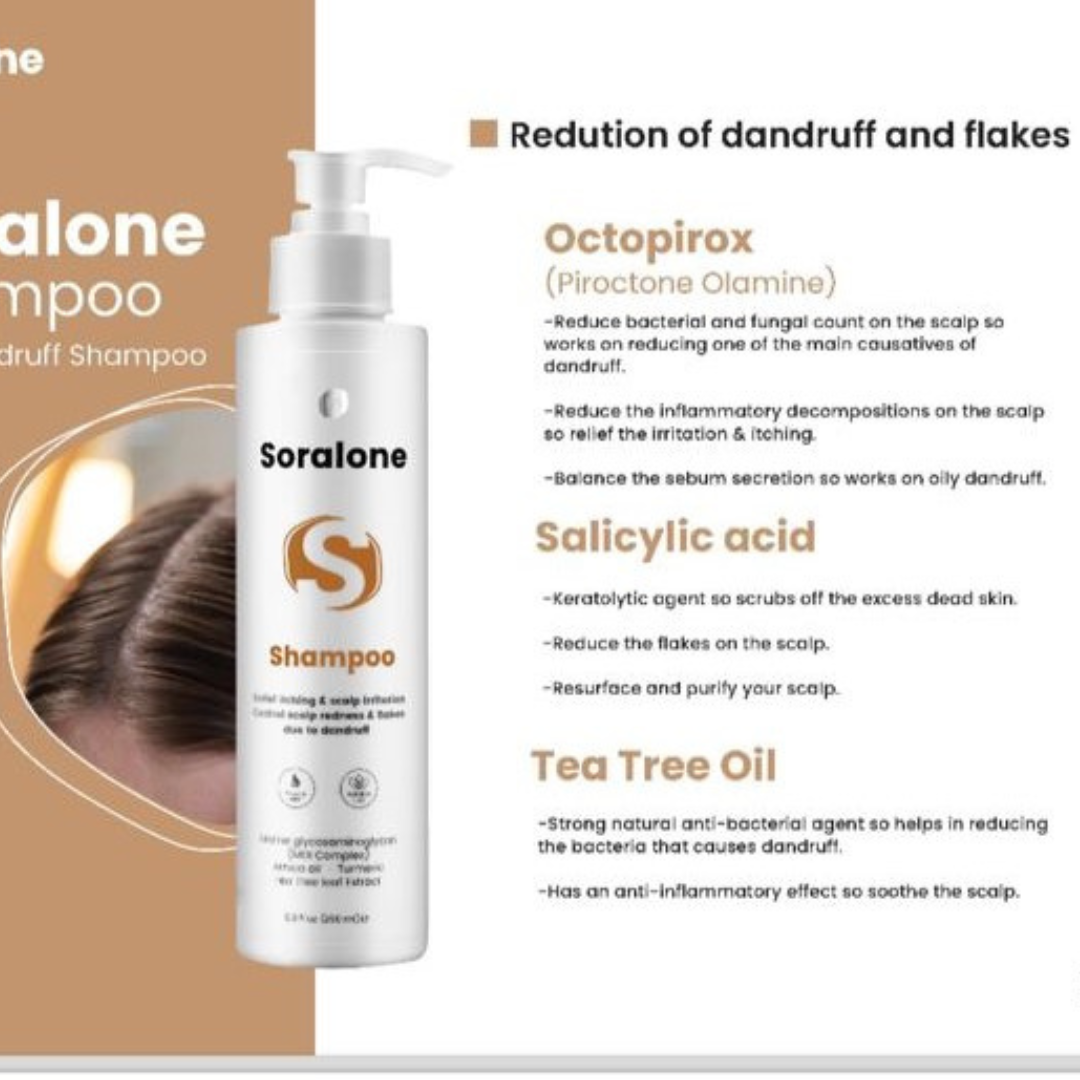 Soralone Shampoo 250ml - Medaid