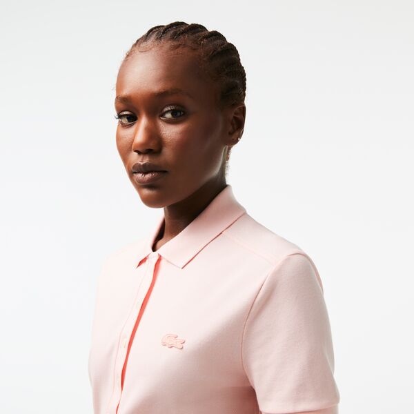 Women's Stretch Cotton Piqué Polo Dress - EF5473 - Medaid International