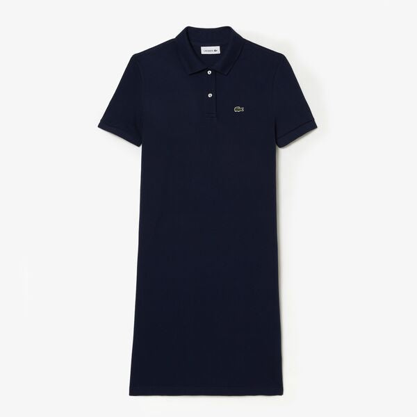 Women’s Lacoste Piqué Knit Polo Dress - EF7767 - Medaid International
