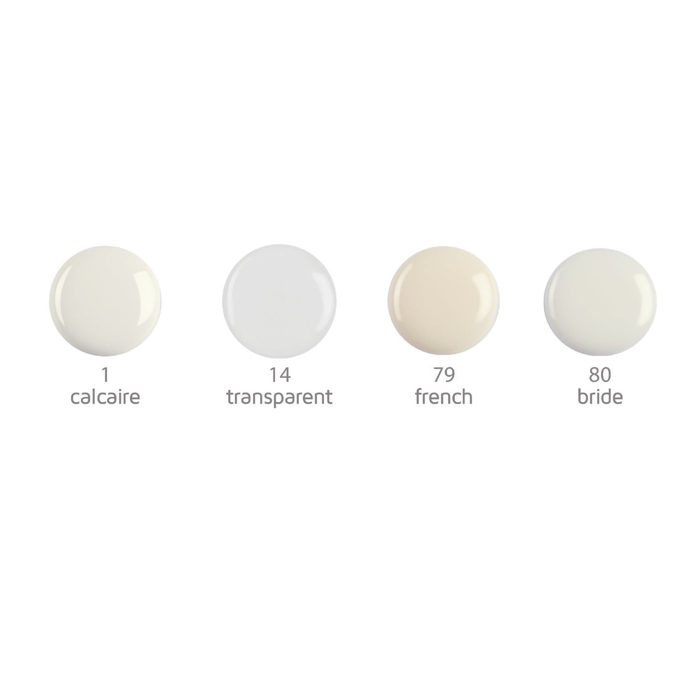 Dali Cosmetics Nail Polish - Whites & French - Medaid