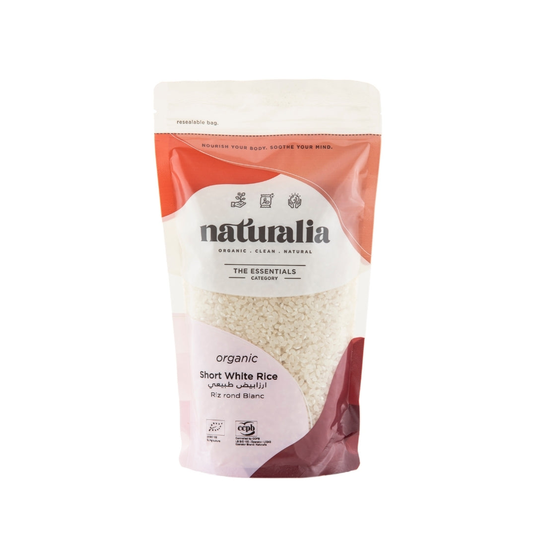 Organic Short White Rice - Medaid