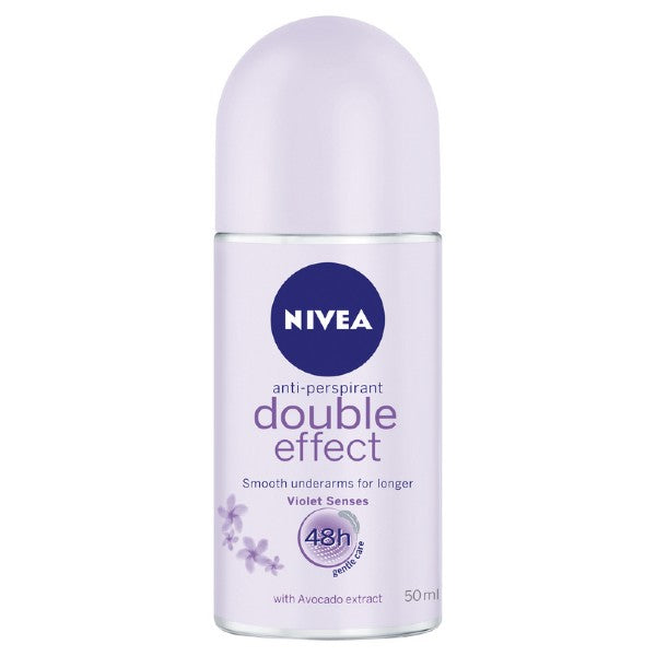 Nivea Roll On Women Double Effect (Imported) - 50ml - Medaid - Lebanon