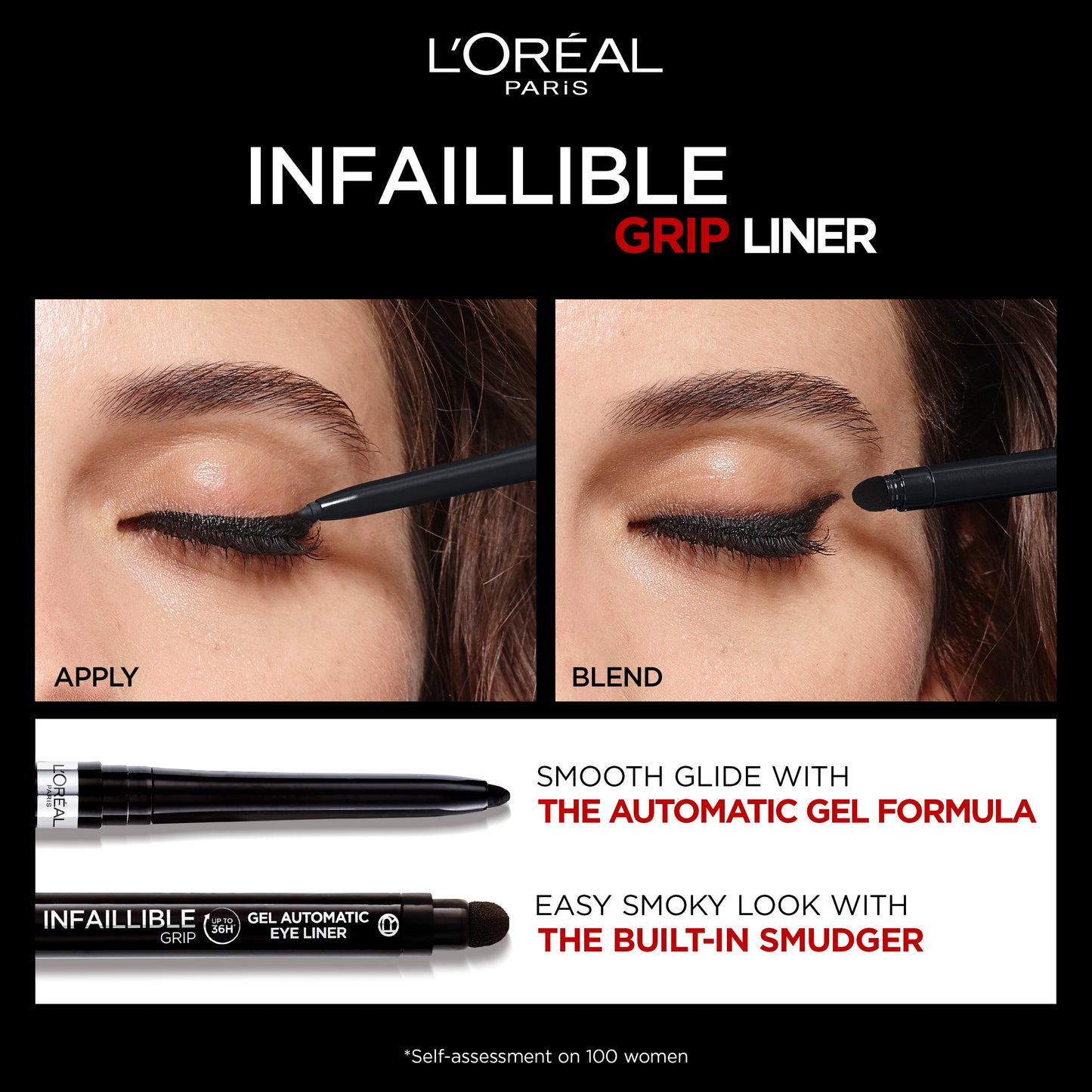 L'Oreal Paris Infaillable 36h Gel Automatic Eyeliner - Medaid