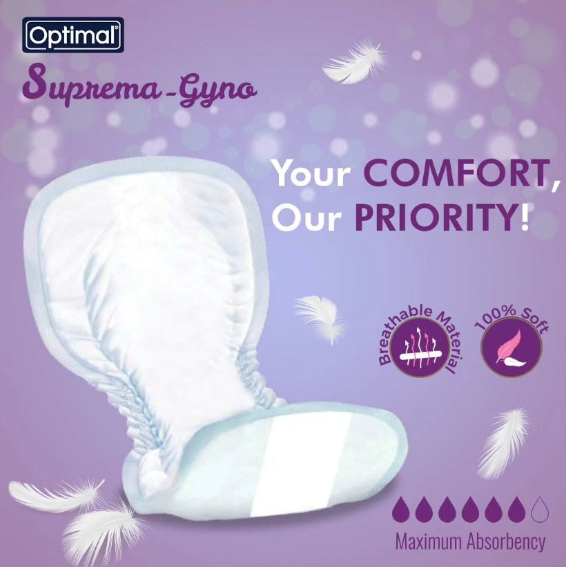 Optimal Feminine Incontinence Pads Suprema-Gynco - 14 pcs - Medaid