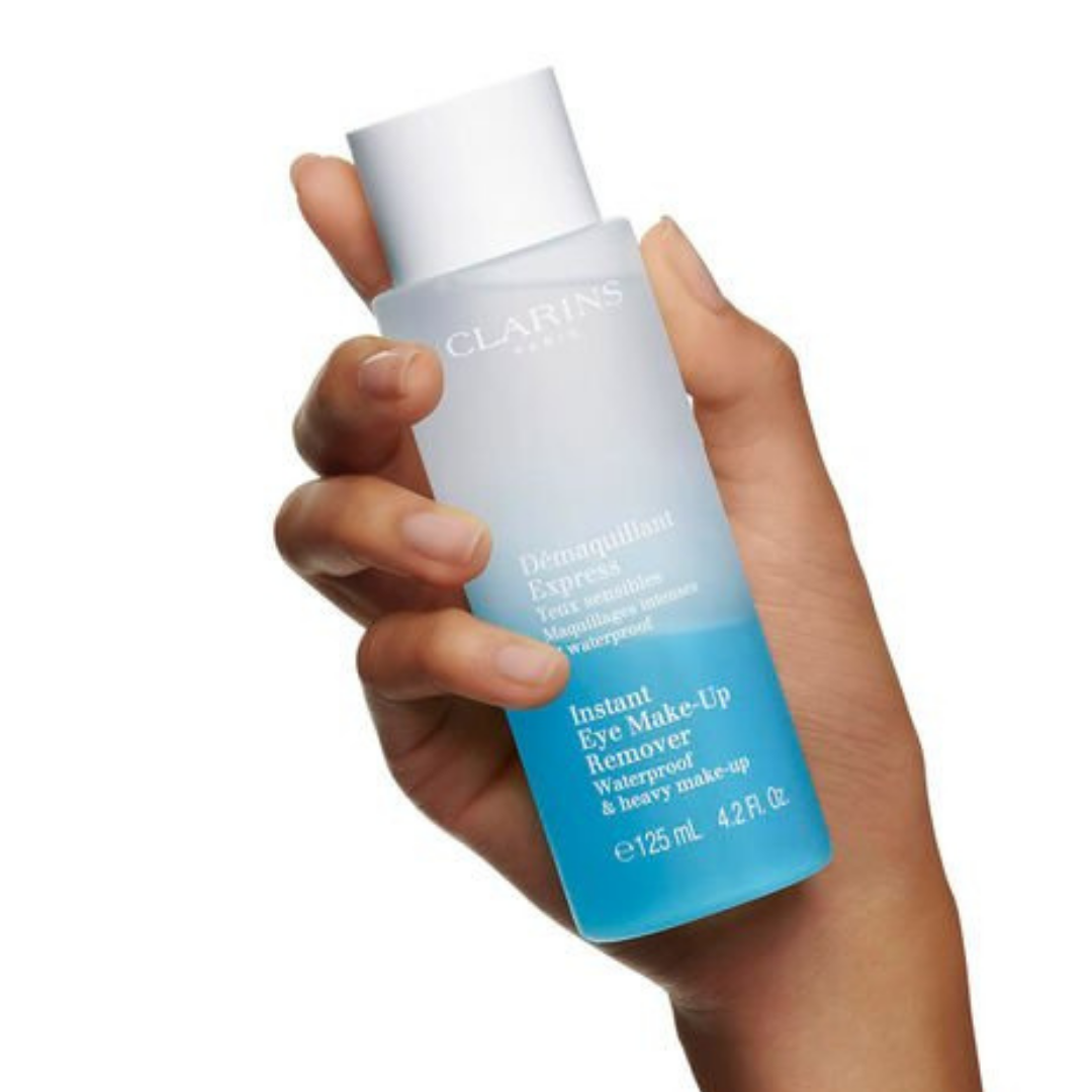 Clarins Instant Eye Make-Up Remover Bi Phased Lotion 125ml - Medaid