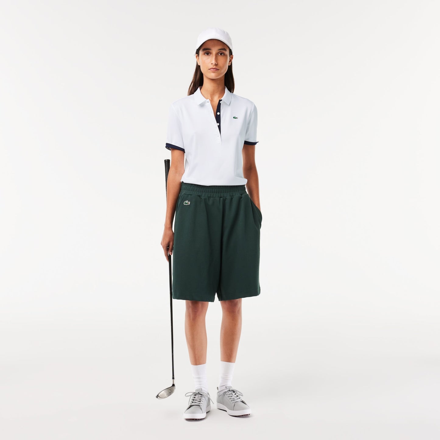 Women's Lacoste SPORT Breathable Stretch Golf Polo Shirt - PF5179 - Medaid International