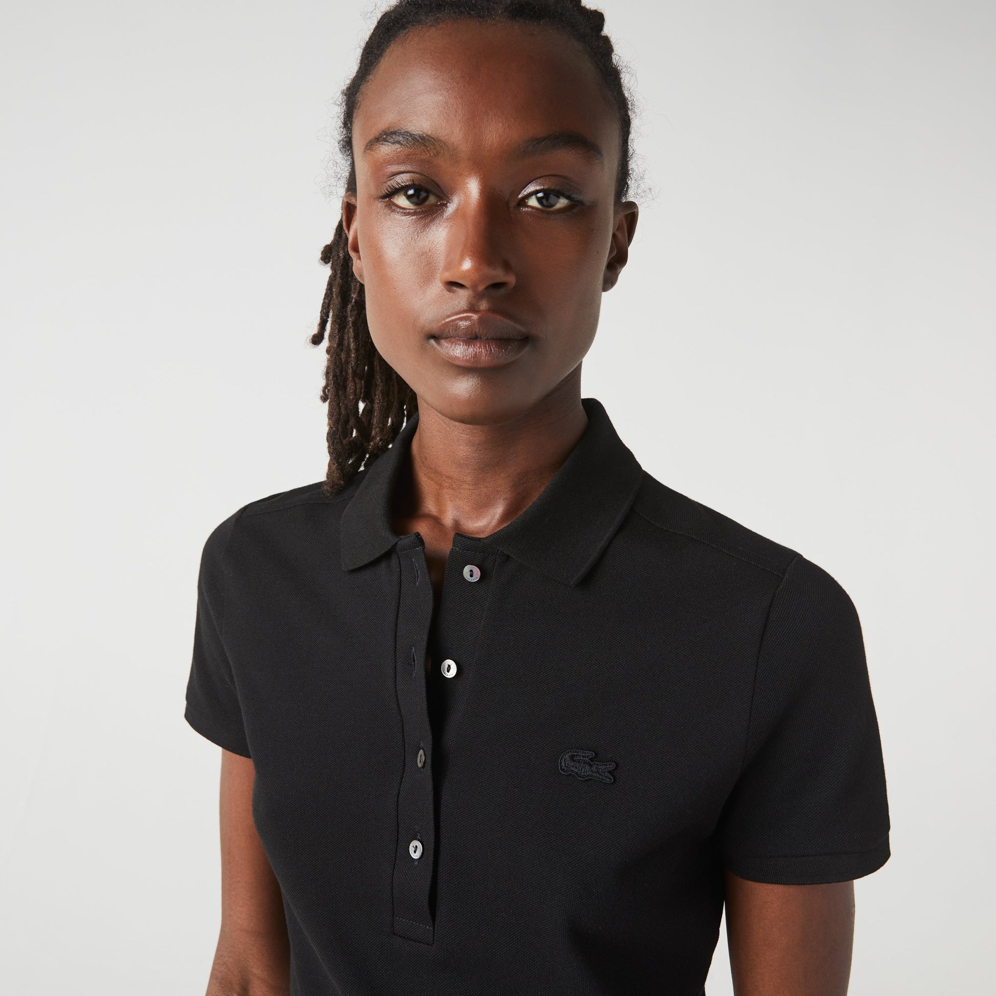 L.12.D Slim Fit Stretch Mini Piqué Polo Shirt - PF5462 - Medaid International