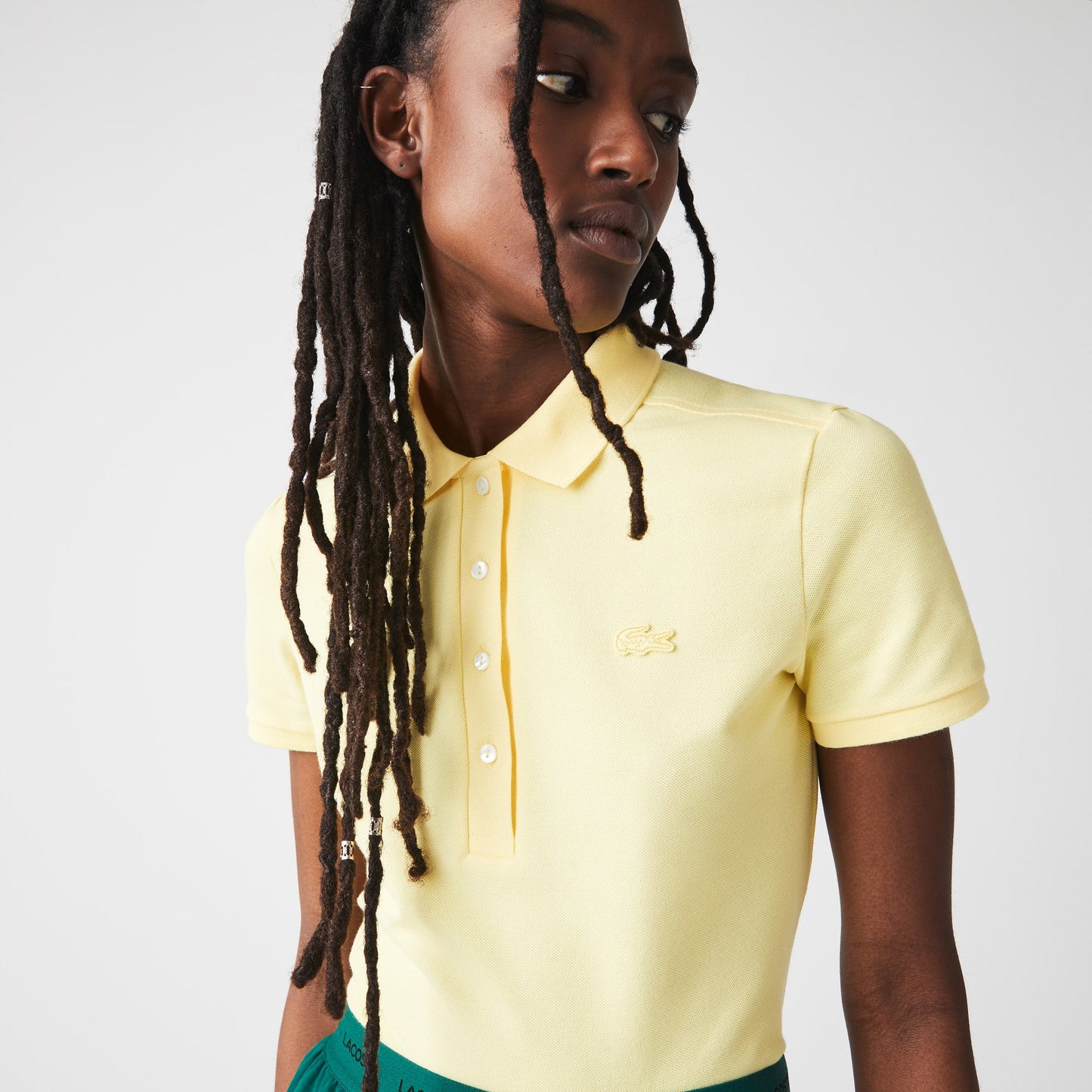 L.12.D Slim Fit Stretch Mini Piqué Polo Shirt - PF5462 - Medaid International