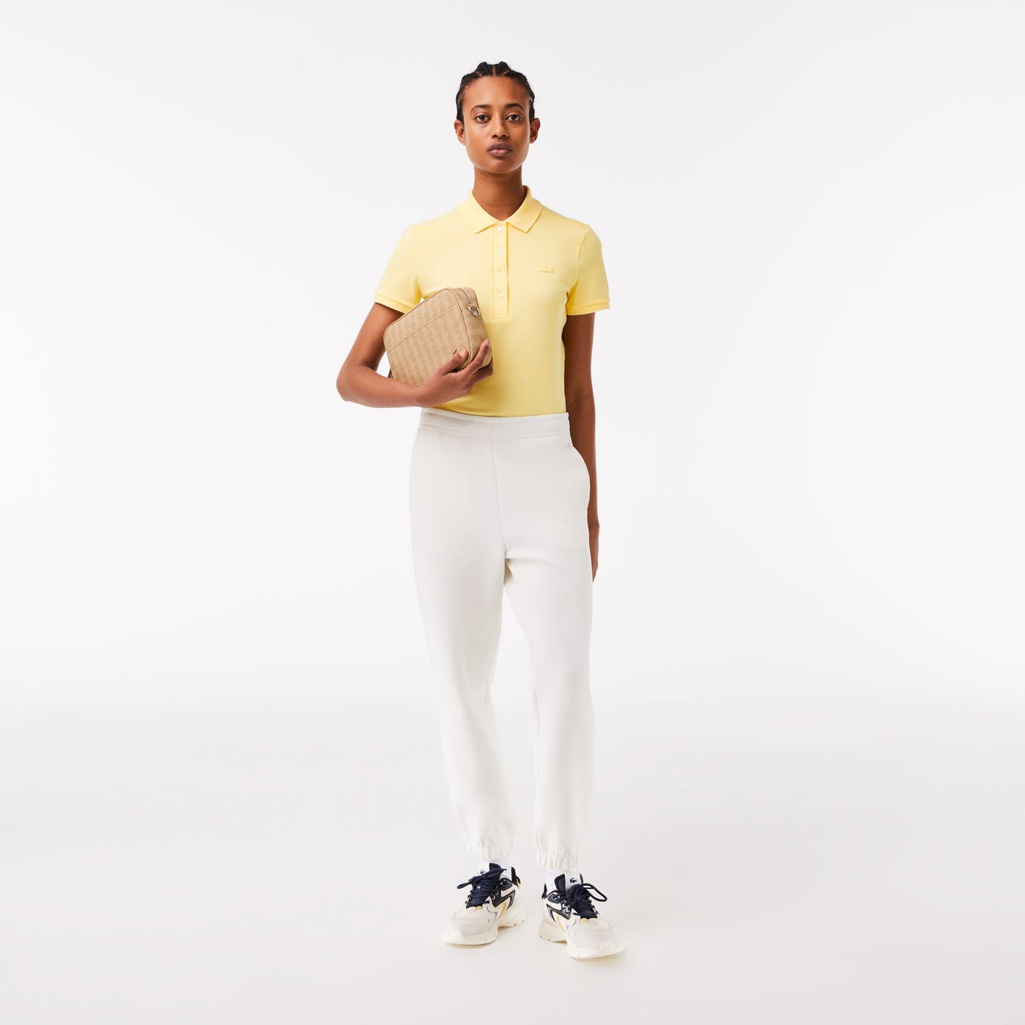 L.12.D Slim Fit Stretch Mini Piqué Polo Shirt - PF5462 - Medaid International
