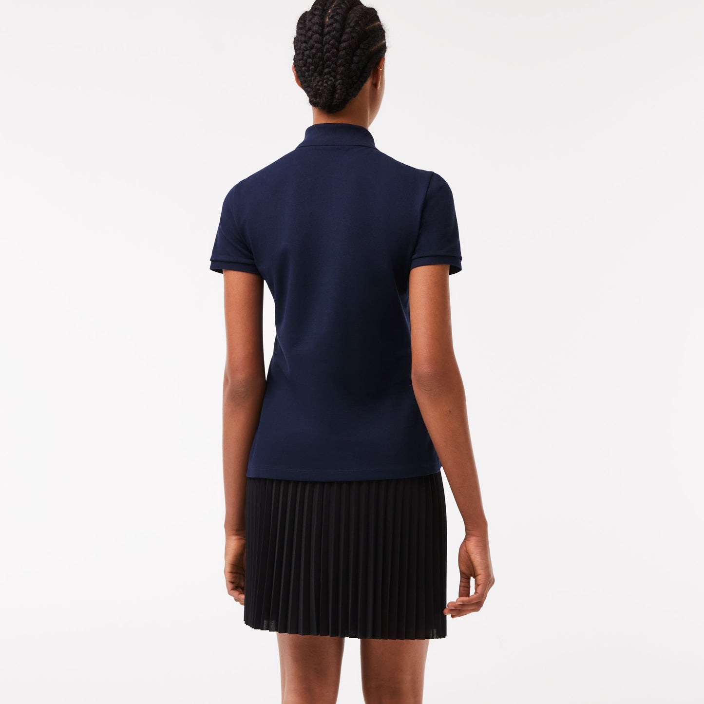 L.12.D Slim Fit Stretch Mini Piqué Polo Shirt - PF5462 - Medaid International