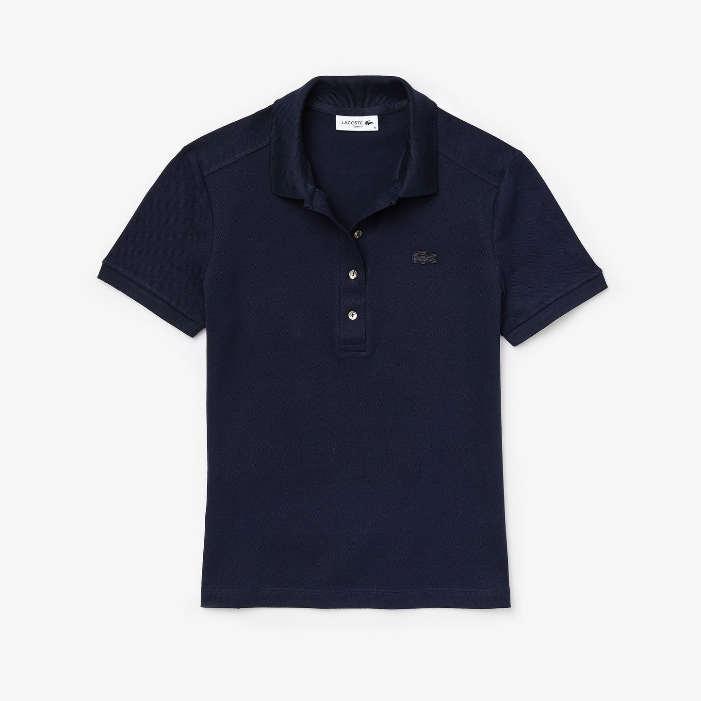 L.12.D Slim Fit Stretch Mini Piqué Polo Shirt - PF5462 - Medaid International