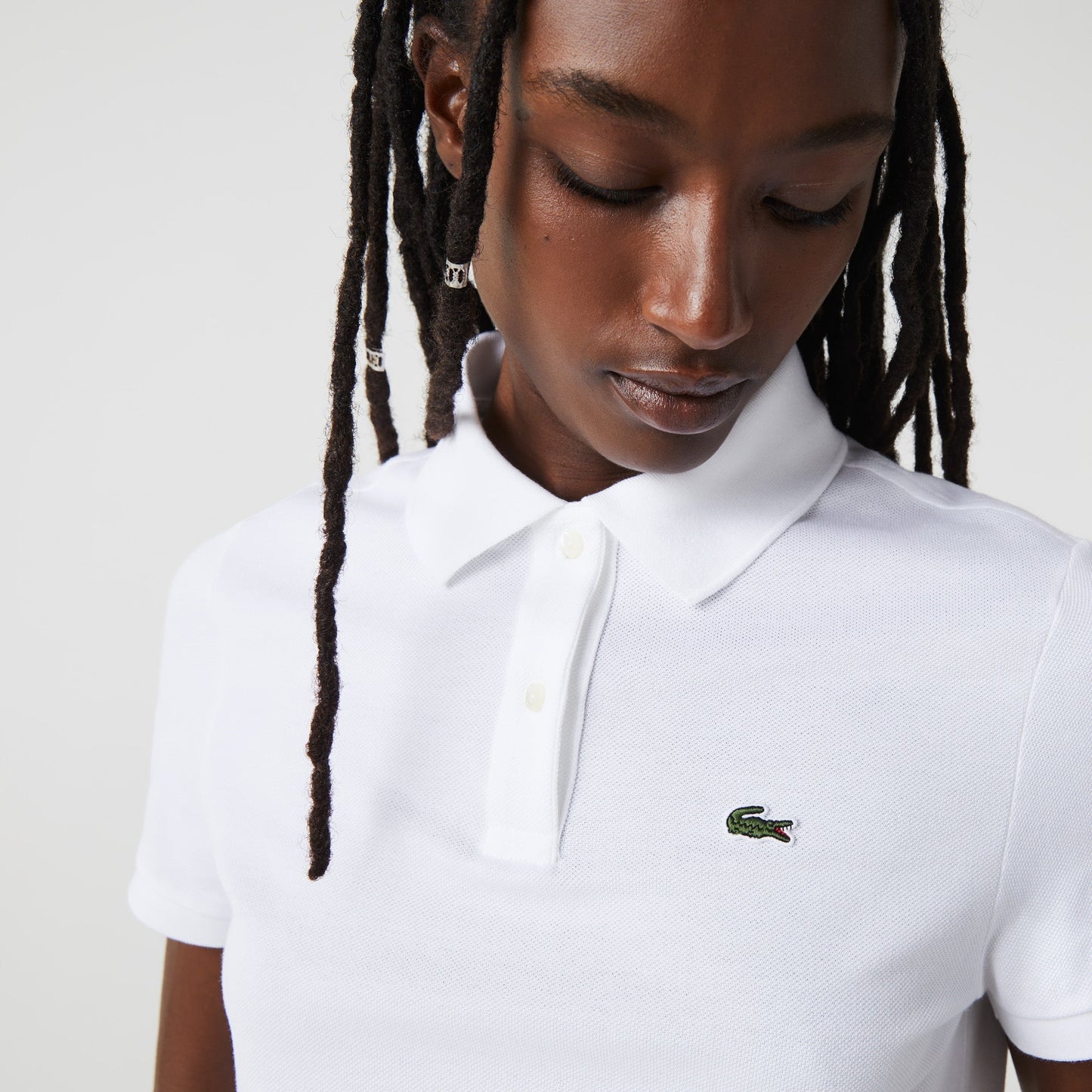 Women's Lacoste Regular Fit Soft Cotton Petit Piqué Polo Shirt - PF7839 - Medaid International