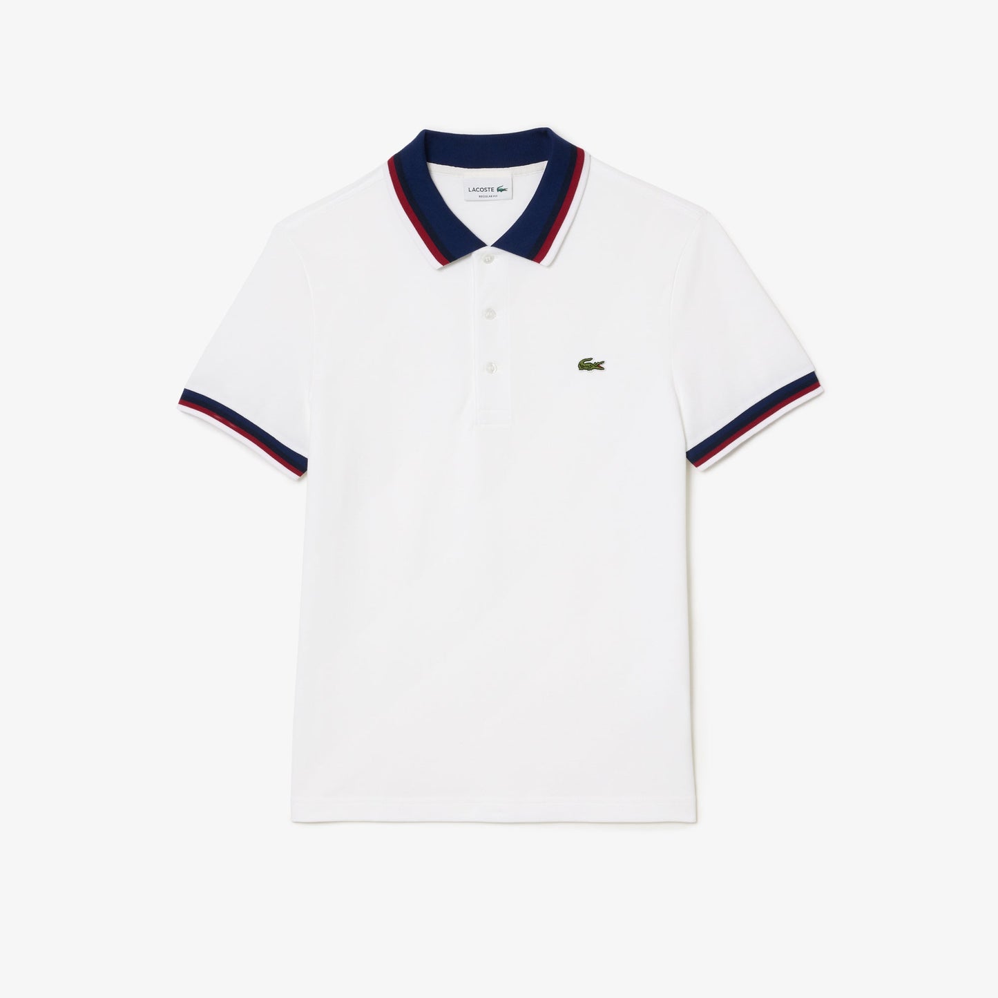 Regular Fit Stretch Cotton Piqué Contrast Collar Polo Shirt - PH3461 - Medaid International