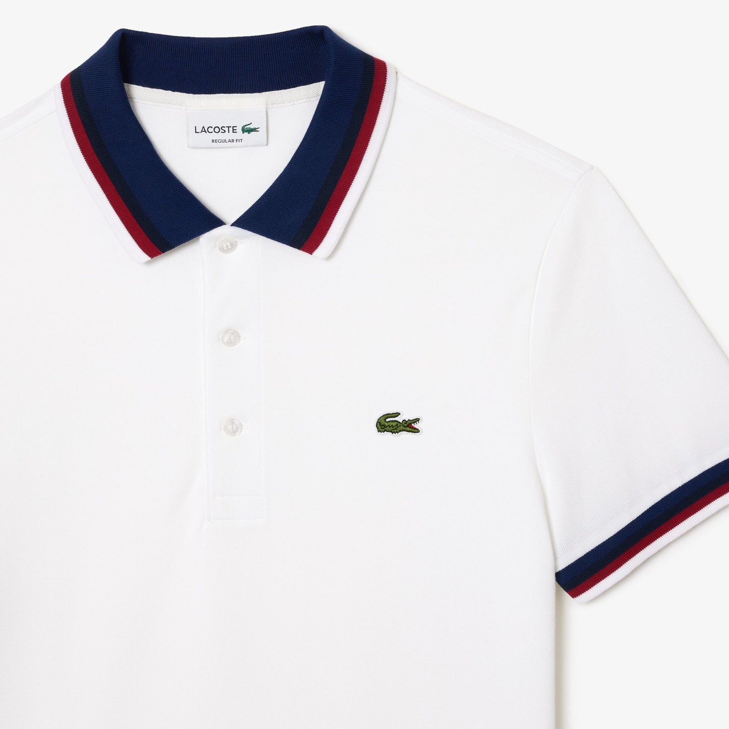 Regular Fit Stretch Cotton Piqué Contrast Collar Polo Shirt - PH3461 - Medaid International