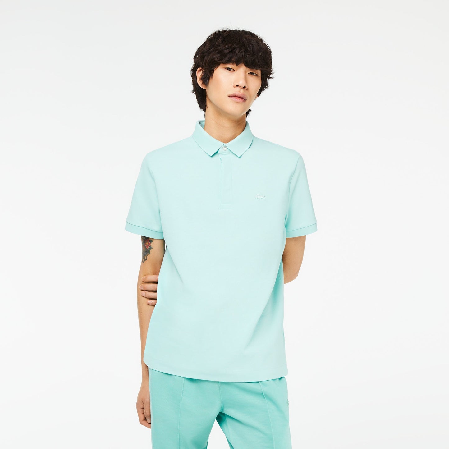 Regular Fit Paris Stretch Piqué Polo Shirt - Medaid International