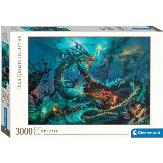 Clementoni The Underwater Battle Jigsaw Puzzle - Medaid International