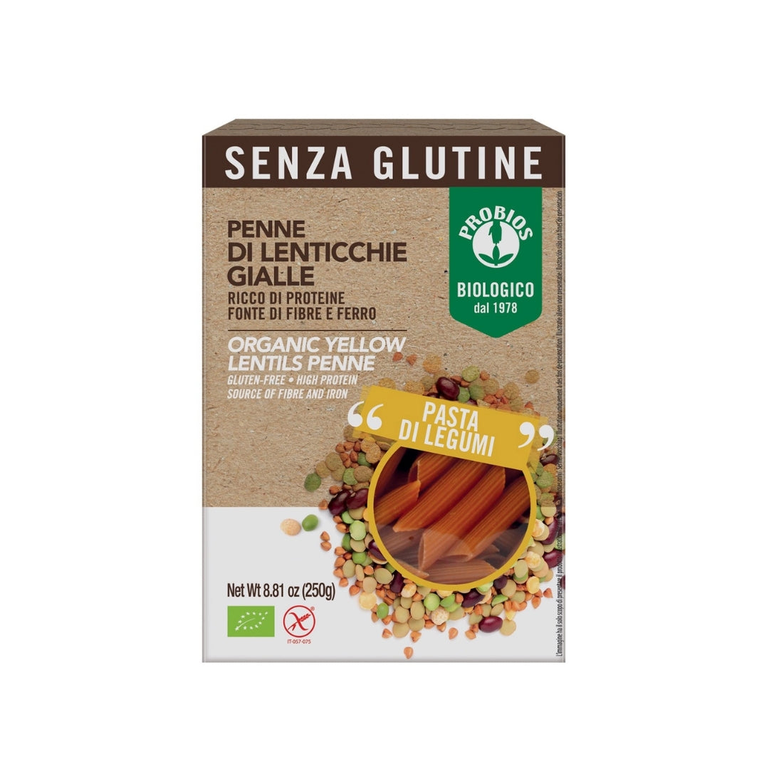 Organic Yellow Lentils Penne