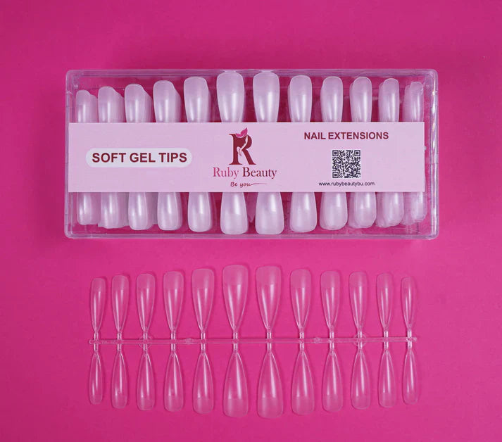 Ruby beauty plastic nail extensions RB-804 - Medaid