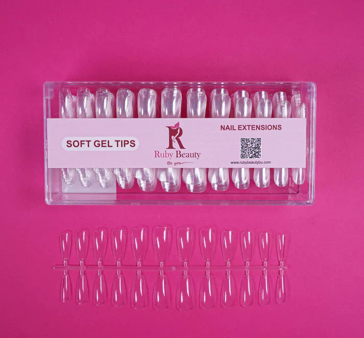 Ruby beauty plastic nail extensions RB-807 - Medaid