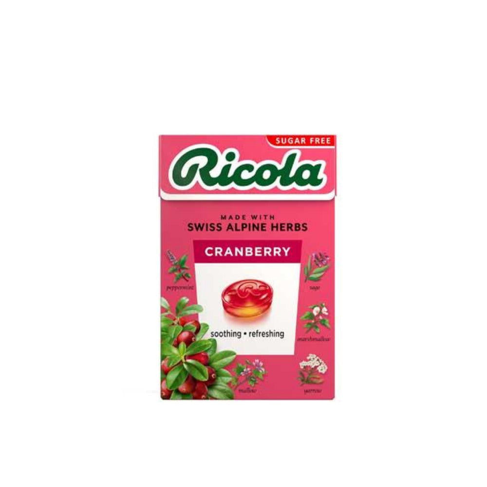 Ricola Cranberry - 40 g - Medaid